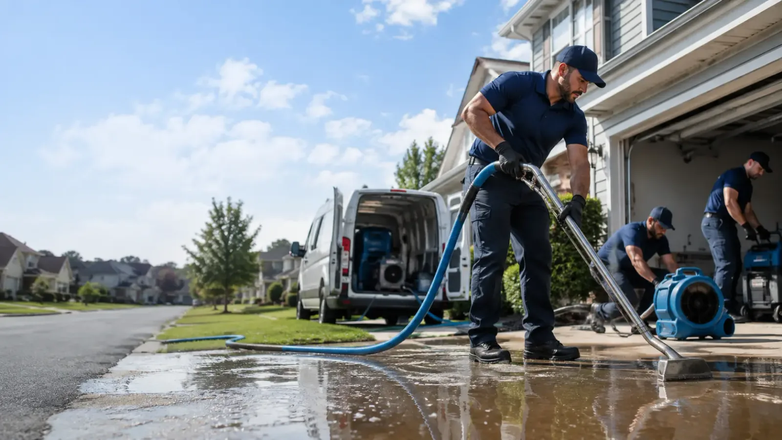 Flood Damage Restoration in Downs, KS